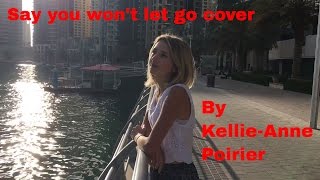 Say you won't let go cover by Kellie-Anne Poirier by Kellie-Anne Poirier 2,384 views 7 years ago 3 minutes, 38 seconds