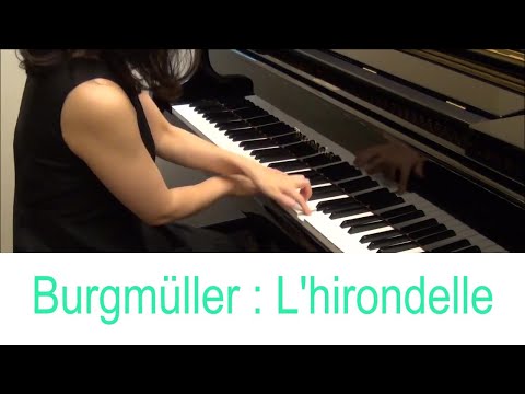 ブルグミュラー 25の練習曲 Op.100-24 つばめ (【ソロピアノ・初級】) - ブルグミュラー