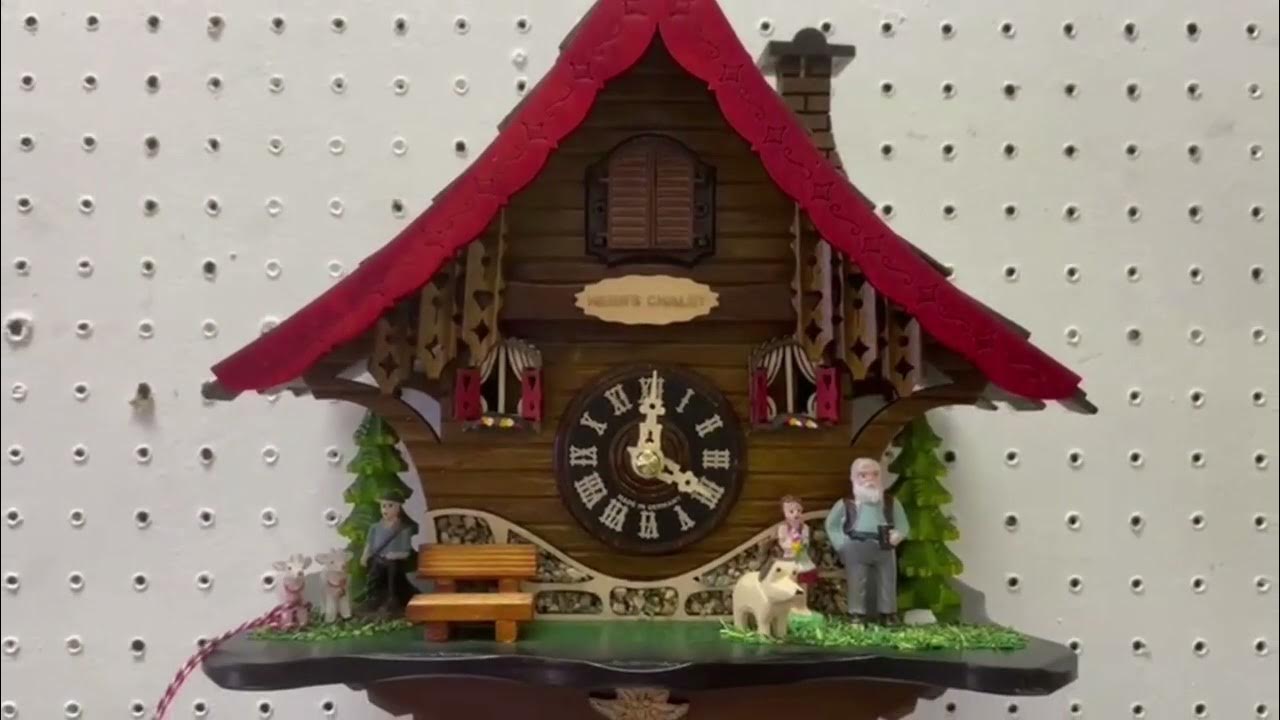 Electronic Cuckoo Clock 4713QM YouTube