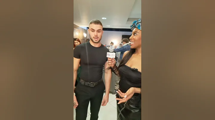 Charlene Franoise interviews Hamza Qassim at Fashi...