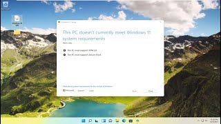 This PC Doesn’t Currently Meet Windows 11 System Requirements COMPLETE FIX
