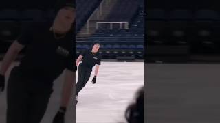 Ilia at practice Stars on ice US tour in Albany