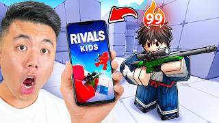 I Snuck Into Roblox Rivals Kids.. (bad Idea)