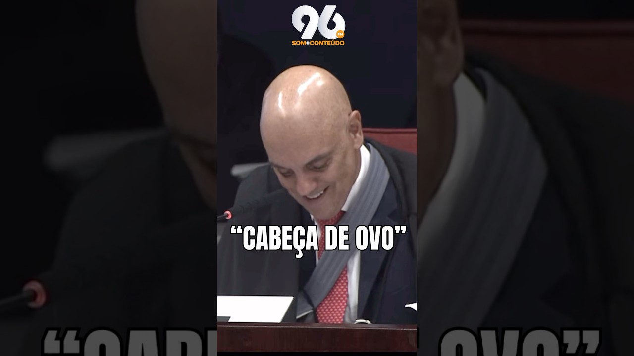 MORAES RI AO LER TRECHO DO “CABEÇA DE OVO”