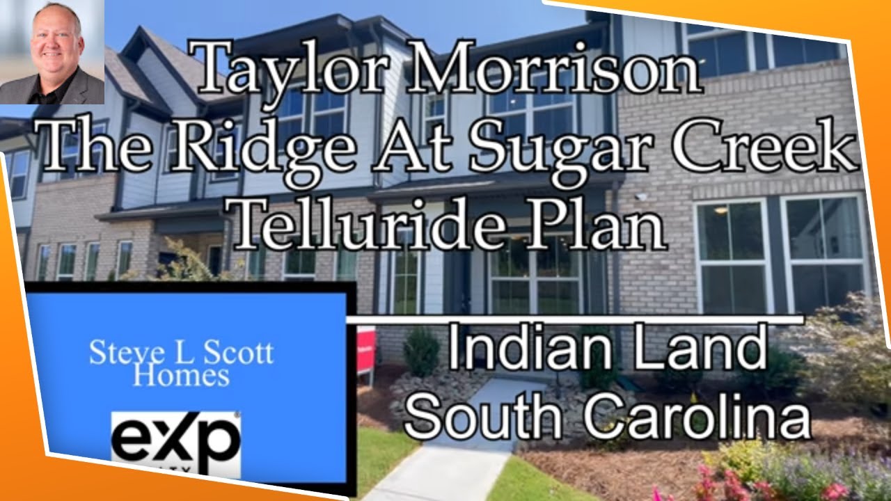 Taylor Rix Blue Ridge Taylor Morrison The Ridge At Sugar Creek Telluride Plan - YouTube