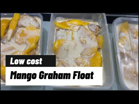 Mango Graham Float/ Low cost mixture