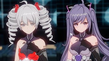 In this game you can make Bronya, Seele & Keqing as you wish