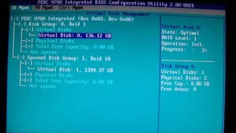 ESXi Build Part 2: BIOS, RAID controller, and iDRAC Configuration for Dell T710