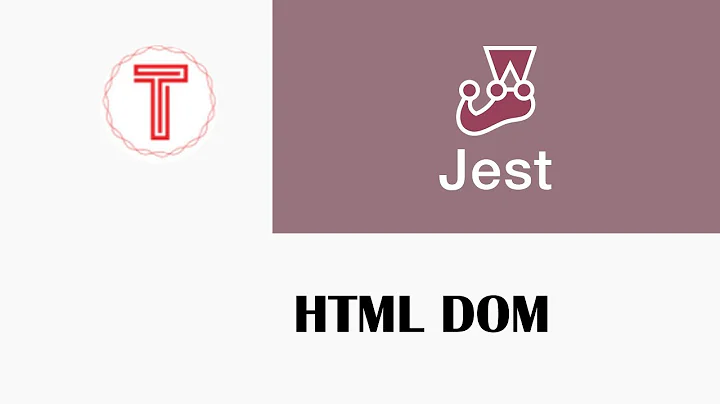 jest and the dom