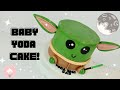 Easy Baby Yoda Cake | Thalias Cake | Beginner Cake Tutorial | Star Wars Cake