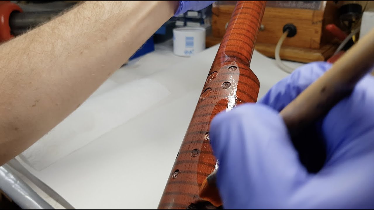 Refinishing a Heckel bassoon Part 2 YouTube