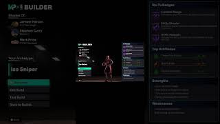 96 Three-Point Iso Sniper Build NBA 2K26 🔥 Stephen Curry Inspired