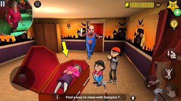 Scary Teacher 3D_New updater-New fun video everyday , gameplay walkthrough part 1016 ( android, ios)