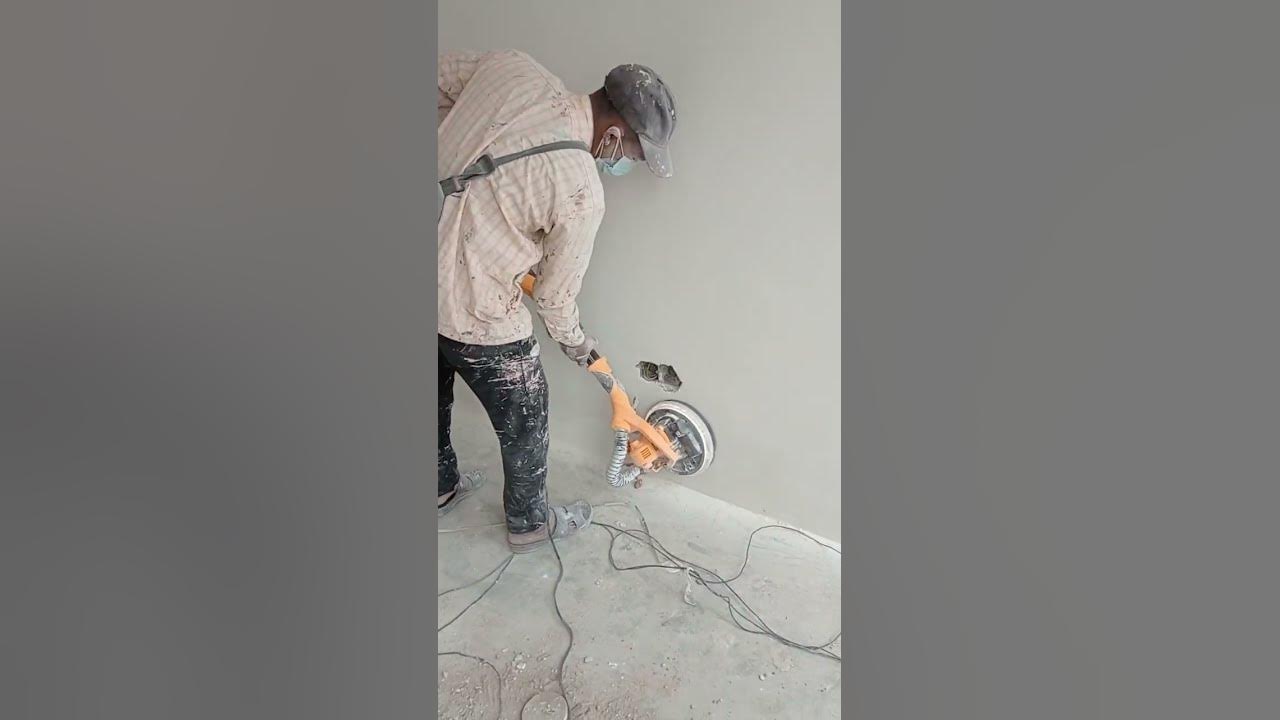 Sanding machine Wall putty sanding machine dry wall sander YouTube