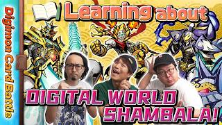 Digimon Card Battle - Learning about DIGITAL WORLD SHAMBALA!