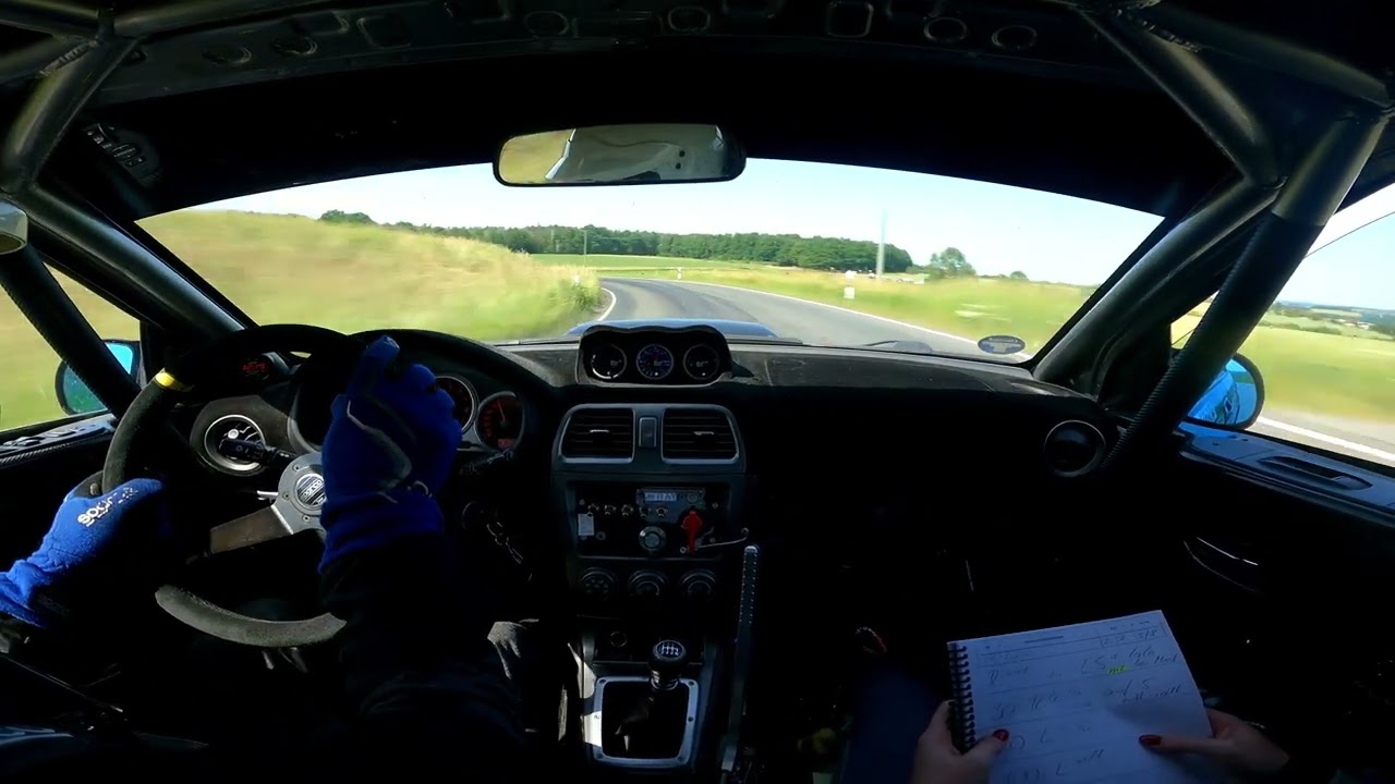 Osterburg Rallye Weida 2025 WP 4 Honke / Kalinke