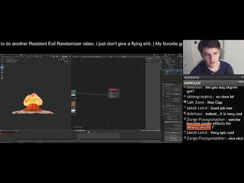 learning gross smoke in blender 2.8 - learning gross smoke in blender 2.8