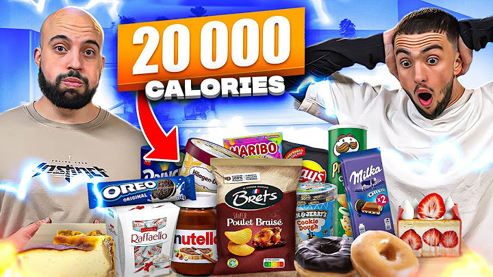 Défi 20,000 Calories en 24H avec INOXTAG ( On a mal fini...)