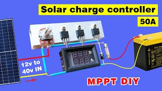 DIY charge controller for Solar Panel, MPPT Solar charge controller Homemade screenshot 2