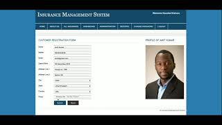 Insurance Management System | PHP and MySQL Project Source Code | PHP MySQL CRUD Project