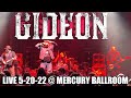 Capture de la vidéo Gideon Live @ Mercury Ballroom Full Concert 5-20-22 Us Tour 2022 Louisville Ky 60Fps