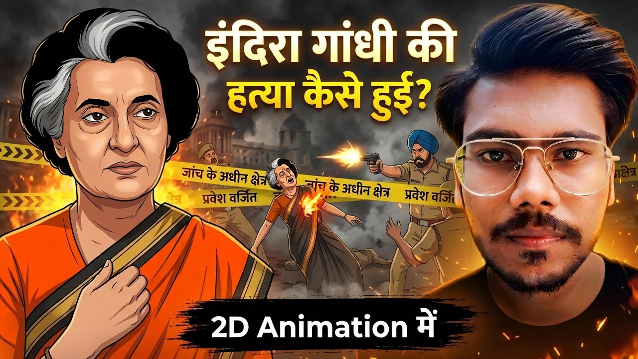 😱कैसे हुई इंदिरा गांधी की हत्या (3D Animation)| @Kulpreetsinghofficial #history 