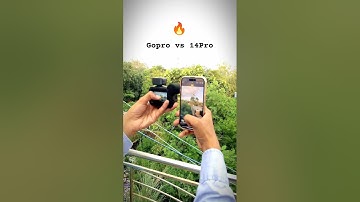GoproHero11 vs iPhone 14pro Camera Photoshoot Photography Video #gopro #iphone #14pro #shorts