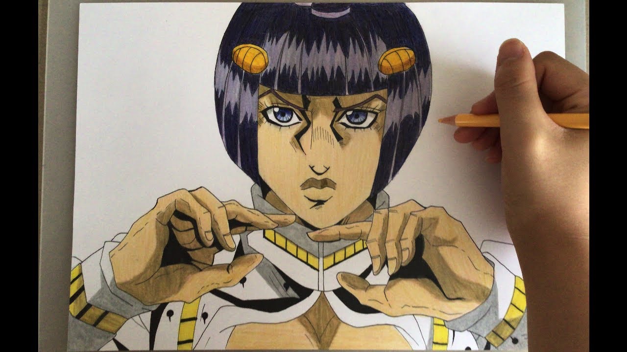 Speed Drawing How To Draw Bucciarati Jojos Bizarre Adventure ジョジョ ブチャラティ描いてみた イラスト メイキング Youtube