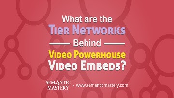 What are the Tier Networks Behind Video Powerhouse Video Embeds