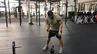 Kettlebell Pec Stick Walk