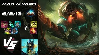 MAD Lions Alvaro SUPPORT Nautilus vs Nami - EU Challenger Patch 26.8