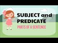 Subject And Predicate Parts Of A Sentence 