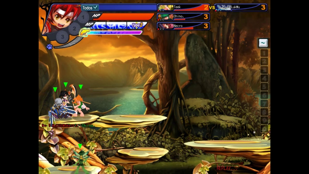 Teek e shino Vs Necro e Lukmu