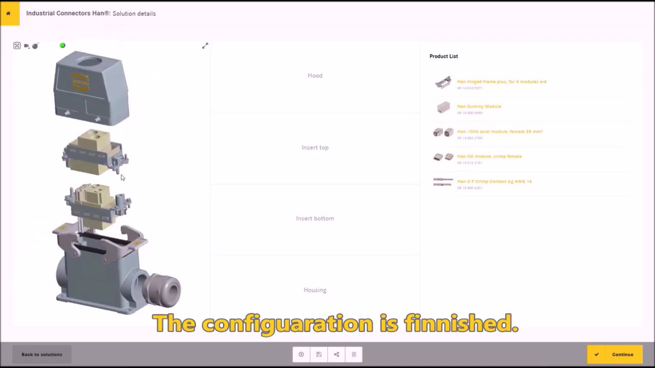 How To Use The HARTING Han® Configurator Platform - YouTube