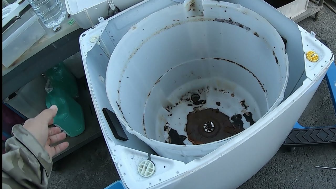 How to aqua washing machine cleaning Japan【repair aqw-gs70e