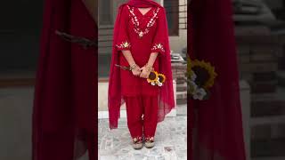 #trending party wear Panjabi suits #handwork Panjabi suits #newdesign Panjabi party suit #viral suit