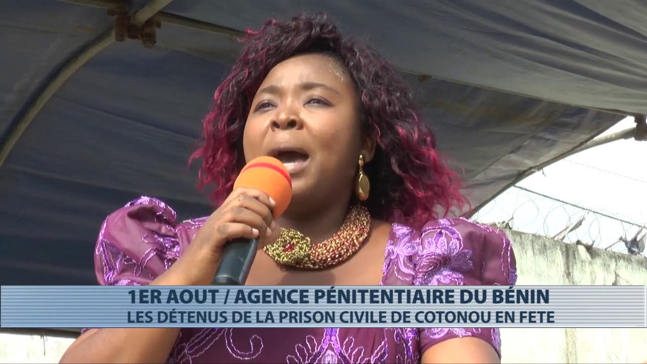 La fête nationale aussi eu lieu à la prison civile de Cotonou
