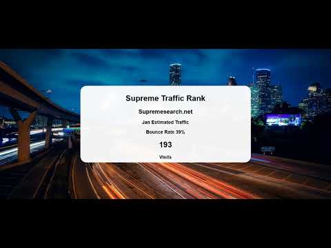 Measure Site Traffic