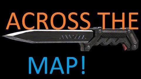 EPIC BALLISTIC KNIFE ACROSS MAP! - Black Ops 2