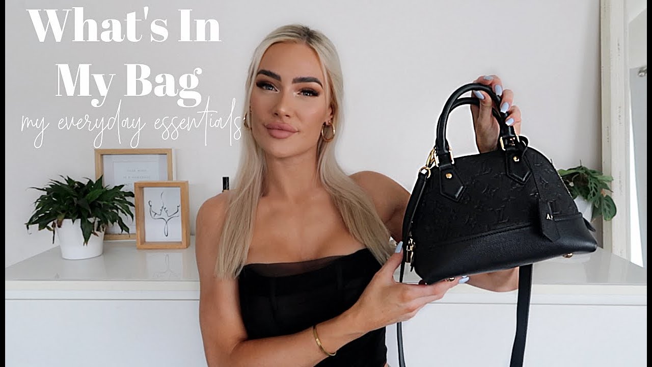 Louis Vuitton Neo Alma BB - 4 Month Review/What's in my bag? 