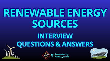 Renewable Energy Systems Interview Questions & Answers| Solar, Wind, Storage, Smart Grid Engineering