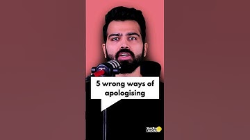 5 things NOT to do in an apology.