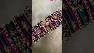MOTHER'S DAY SPECIAL BEAUTIFUL SILK THREAD BANGLES DM FOR ORDER 9490422623#bangle#jewellery #bridal