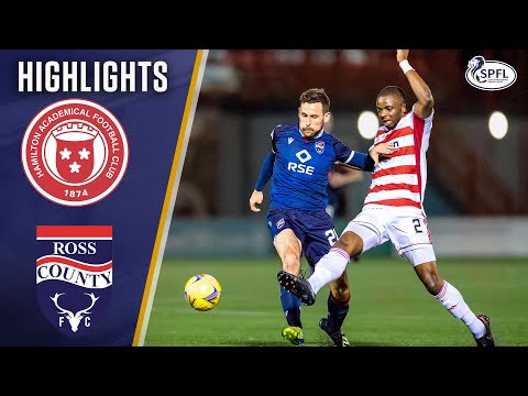 Hamilton 1-2 Ross County | Jordan White Strikes In Ross County Debut |  Scottish Premiership