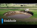 Mysterious sinkhole in Mexico has voracious appetite | DW News