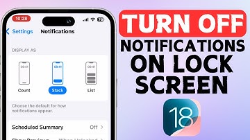 Turn Off Notifications on Iphone Lock Screen iOS 18