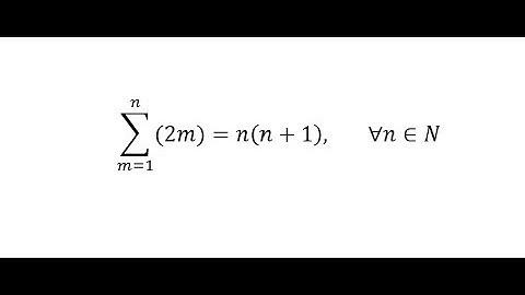 Math: Proof by induction