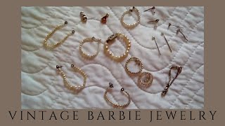 Restringing and Cleaning Vintage Barbie Jewelry