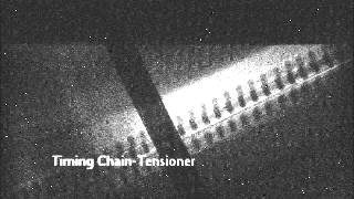 A  running internal combustion engine using synchrotron X-ray beams