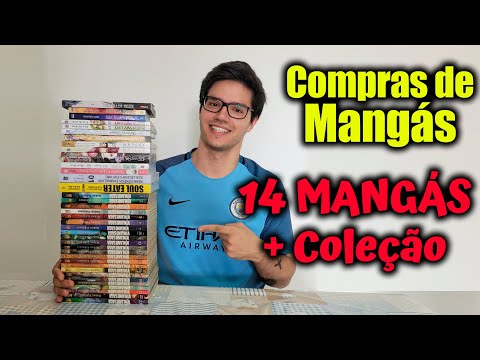 14 MANGÁS + COLEÇÃO - COMPRAS de MANGÁS - FEVEREIRO 2023